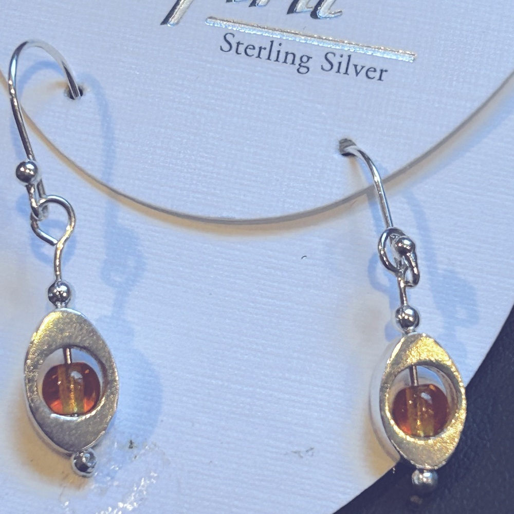 Sterling silver earrings
